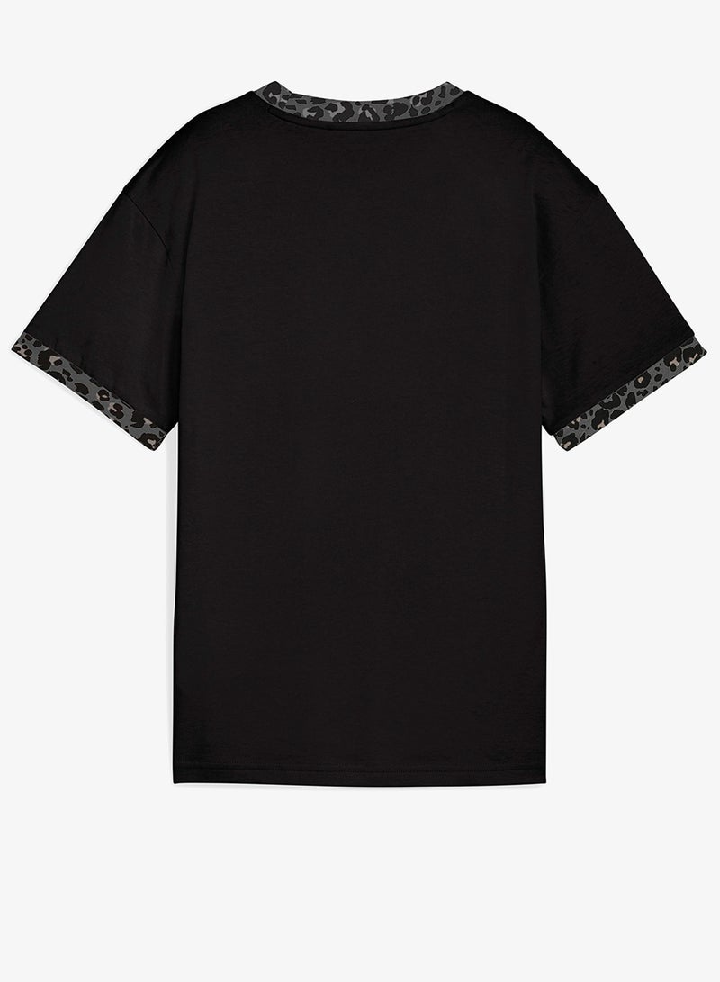 PUMA Youth Essentials Graphic Animal Relaxed T-Shirt - Image 5