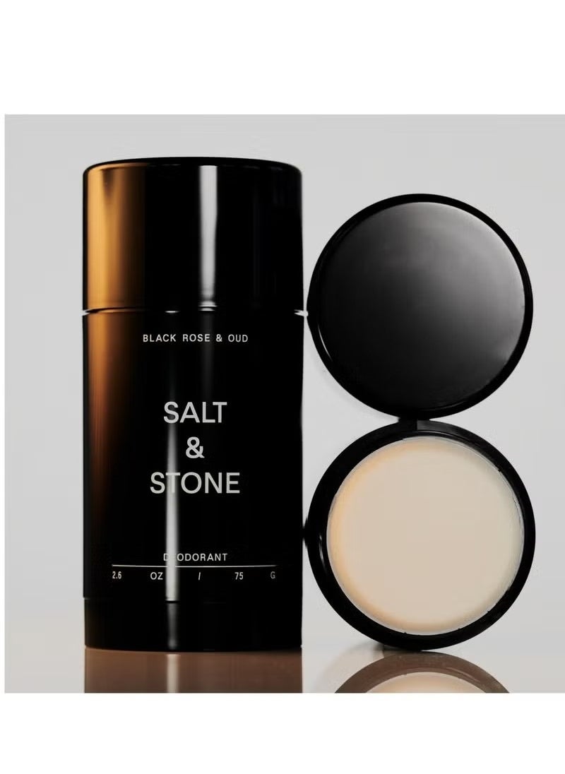 Salt & Stone Extra Strength Natural Deodorant for Women & Men | Aluminum Free with Seaweed Extracts, Shea Butter & Probiotics | Free From Parabens, Sulfates & Phthalates (2.6 oz)  - Image 2