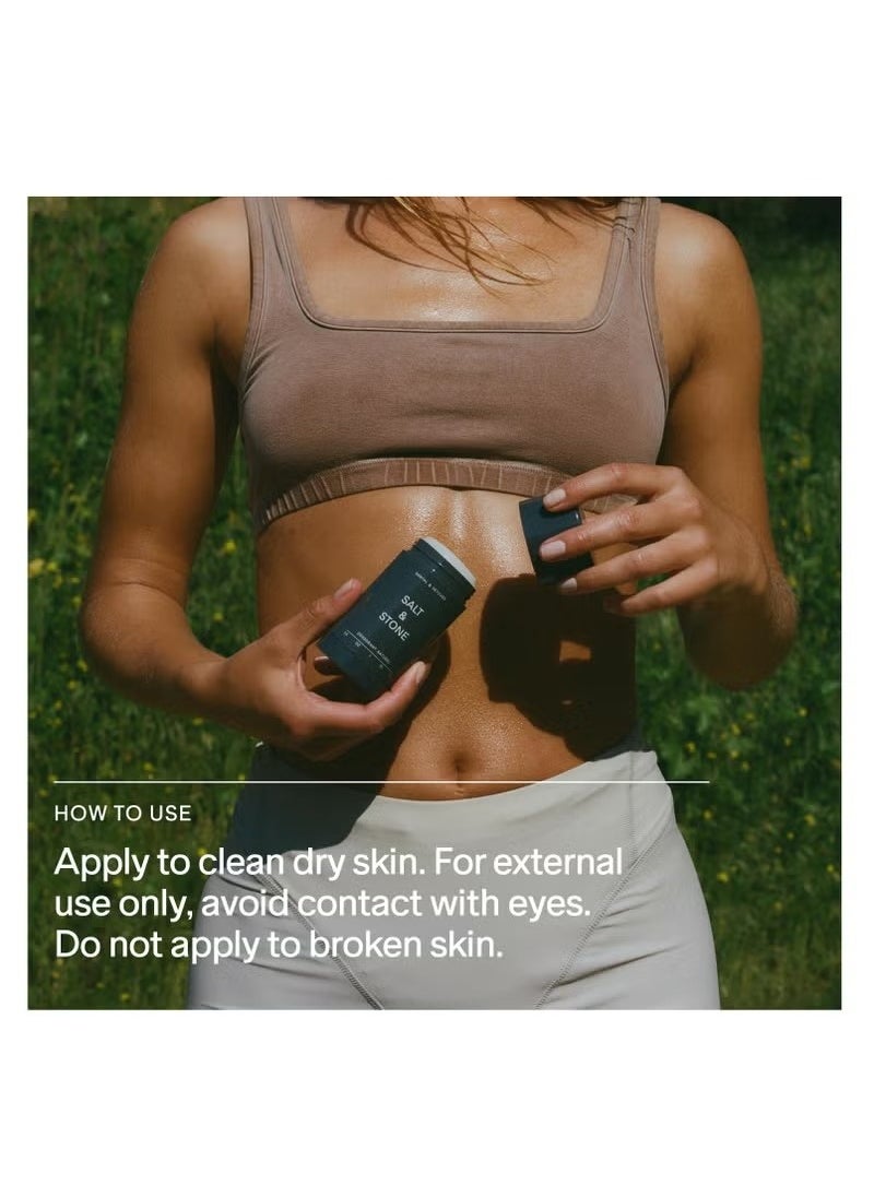 Salt & Stone Extra Strength Natural Deodorant for Women & Men | Aluminum Free with Seaweed Extracts, Shea Butter & Probiotics | Free From Parabens, Sulfates & Phthalates (2.6 oz)  - Image 4