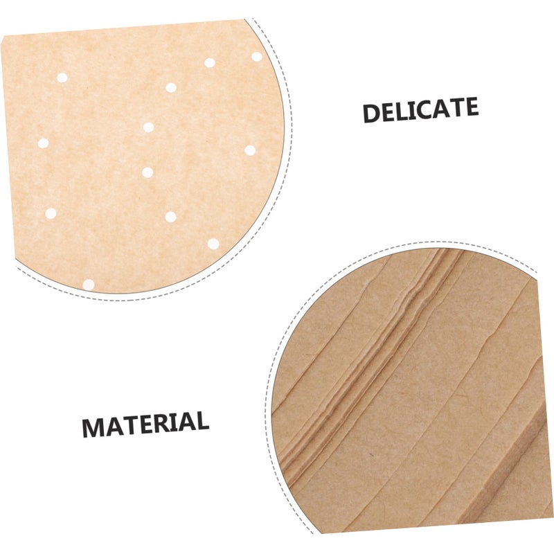 100 Sheets Thickened Parchment Paper Non Stick Baking Paper For Air Fryer Oven And Grill - Image 4