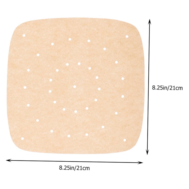 100 Sheets Thickened Parchment Paper Non Stick Baking Paper For Air Fryer Oven And Grill - Image 3