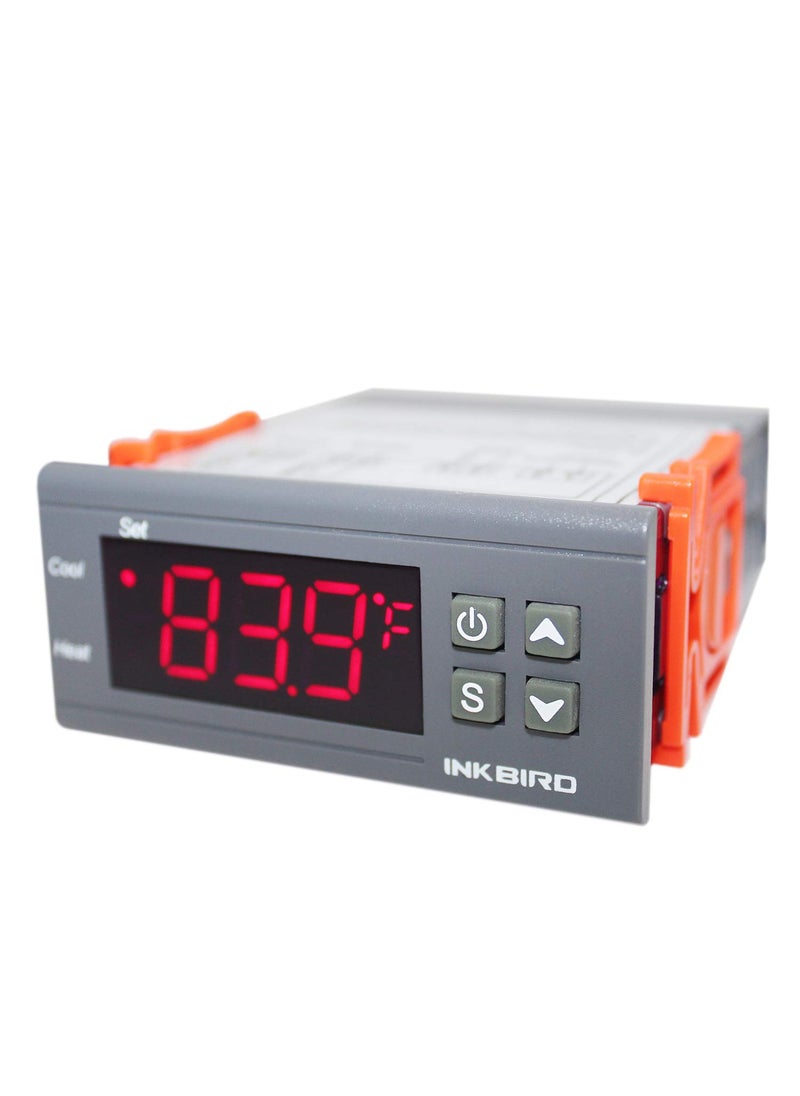 INKBIRD Inkbird All-Purpose Digital Temperature Controller Fahrenheit &Centigrade Thermostat w Sensor 2 Relays (ITC-1000)  - Image 1