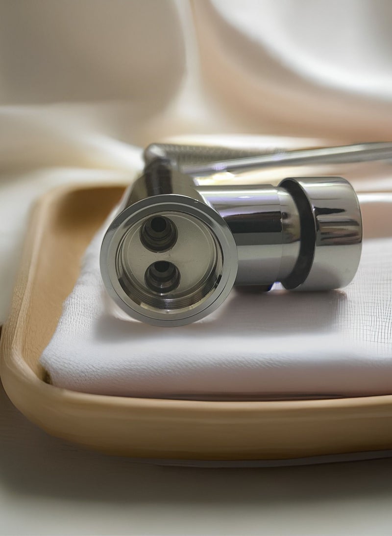 Faucet 360° Rotatable Kitchen Mixer Taps Kitchen Faucet with 2 Spray Types Extendable Spiral Spring Faucet Kitchen Sink Faucet Dishwasher Rotatable Silver Color - Image 4