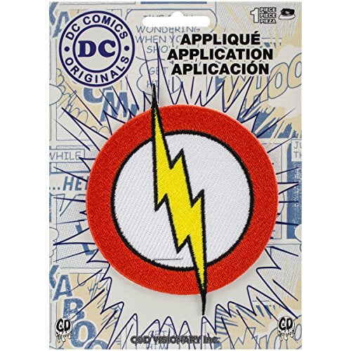 C&D Visionary Application DC Comics Originals Flash Logo Patch - Image 1
