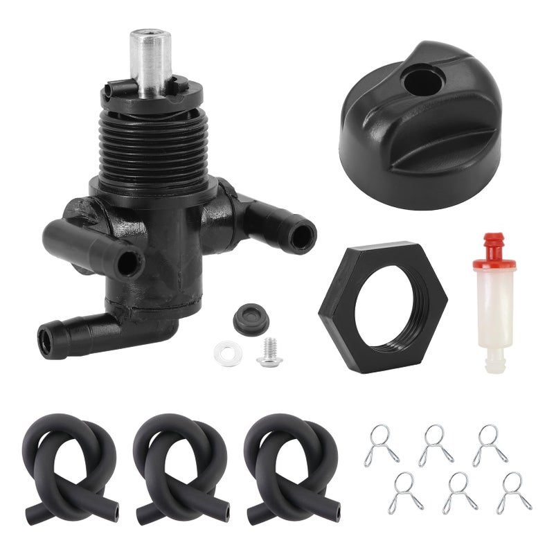 KIPA Gas Fuel shut-off Petcock Valve Switch 7052161 for Polaris sportsman 335 325 330 400 500 600 700 3-Way Petcock Valve switch