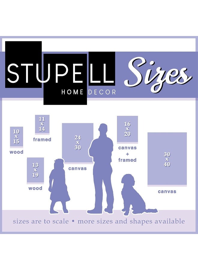 Stupell Industries Home Decor Collection lulusimonSTUDIO Blue I Love You to The Moon Rectangle Wall Plaque - Image 2