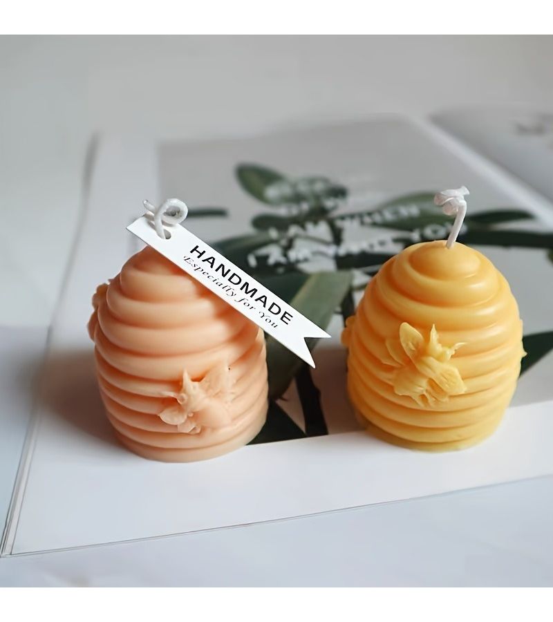3D Bee Honeycomb Gypsum Mold Soap Candle Craft 1pc - Image 5