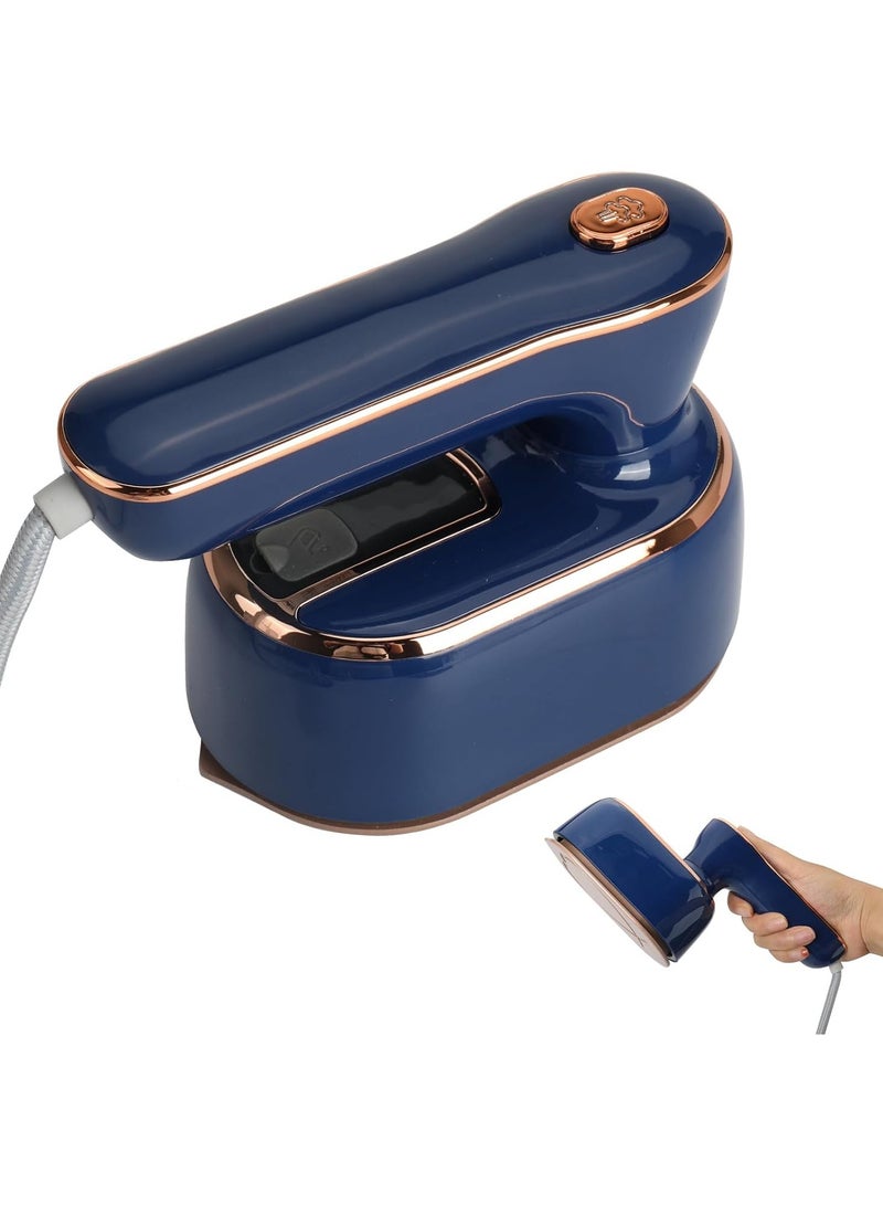 ارواق مكواة بخار صغيرة 1000 واط، مكواة سفر صغيرة محمولة، 20 ثانية، تسخين سريع، قابلة للطي، مكواة سفر محمولة صغيرة للمنزل أثناء التنقل، خزان مياه 100 مل - Image 1