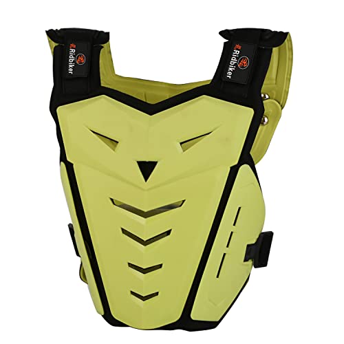 RIDBIKER Motorcycle Body Armor for Men, Dirt Bike Chest Protector Motocross Gear Spine Protector for Men Motorcycle Safety Gear Protector MTB Racing Off-Road BMX Body Armor Vest - Image 1