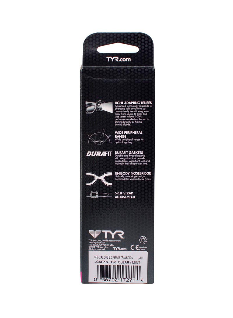 TYR Blend Special Ops 2.0 Femme Transition Women's Swimming Goggles (One Size) - Image 5