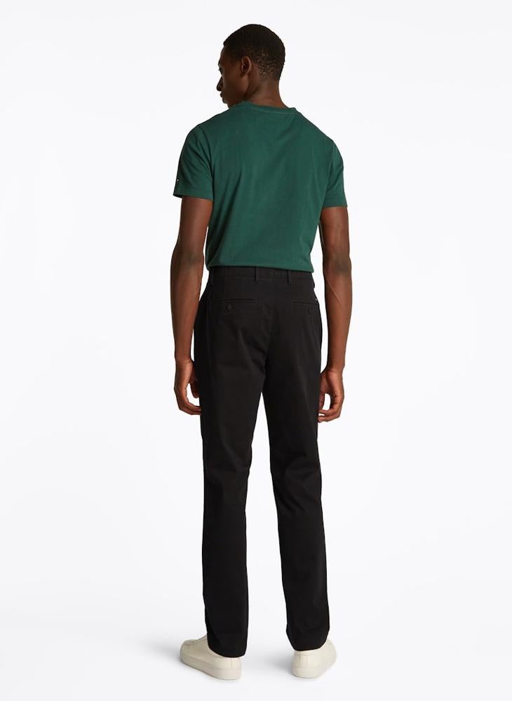 TOMMY HILFIGER Denton Satin Chino Trousers  - Image 2