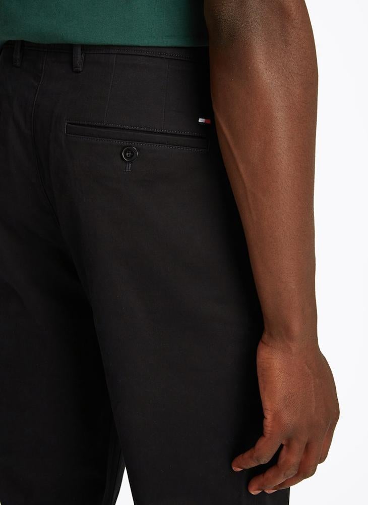 TOMMY HILFIGER Denton Satin Chino Trousers  - Image 3