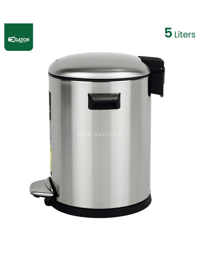 EKO EKO Stainless Steel Heavy Duty Brushed Fingerprint Proof 5L - Image 3