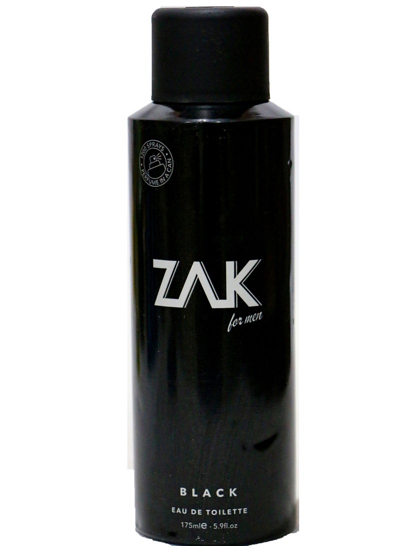 Zak For Men Black Edt 175Ml - Image 1