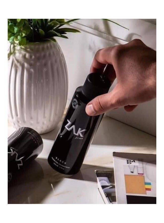 Zak For Men Black Edt 175Ml - Image 2