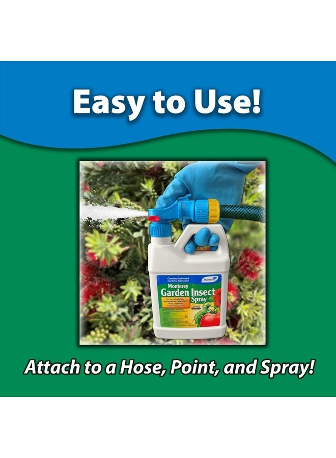 Monterey LG6138 Garden Insect Ready to Spray Insecticide/Pesticide, 32 oz  - Image 2