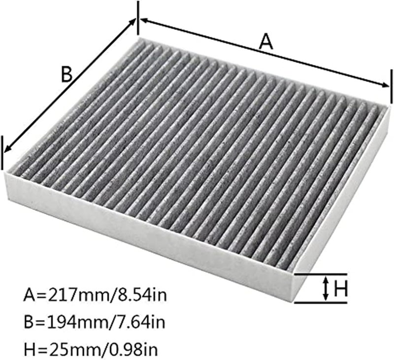 Wivplex Activated Carbon Pollen Cabin Filter - Image 3