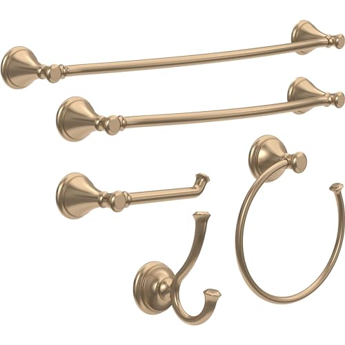 Delta Cassidy (1-Pack) Towel Hooks Polished Nickel Double Bathroom J Hooks Wall Mounted for Robes & Towels Hand Towel Hook Holder Kitchen, Bathroom Accessories 79735-PN - Image 3