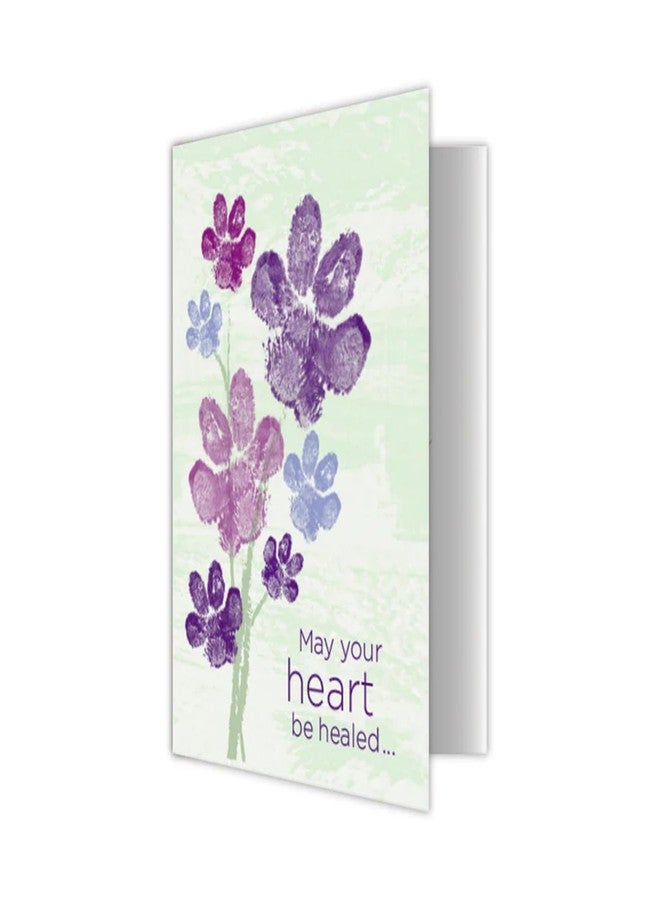 Dog Speak Pet Sympathy Card – May Your Heart Be Healed with Special Memories and Love – Loss of Pet Remembrance Card with Envelope - Image 1