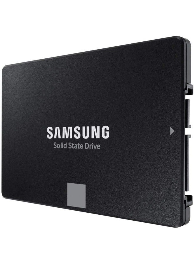 Samsung 1TB 870 EVO 2.5 Inch SATA III Internal SSD, Up to 560 MB/s Seq Read & 530 MB/s Seq Write Speed, V-NAND Technology, 1GB LPDDR4 Cache, MKX Controller, 1.5 M Hrs. MTBF, Black | MZ-77E1 1 TB - Image 2