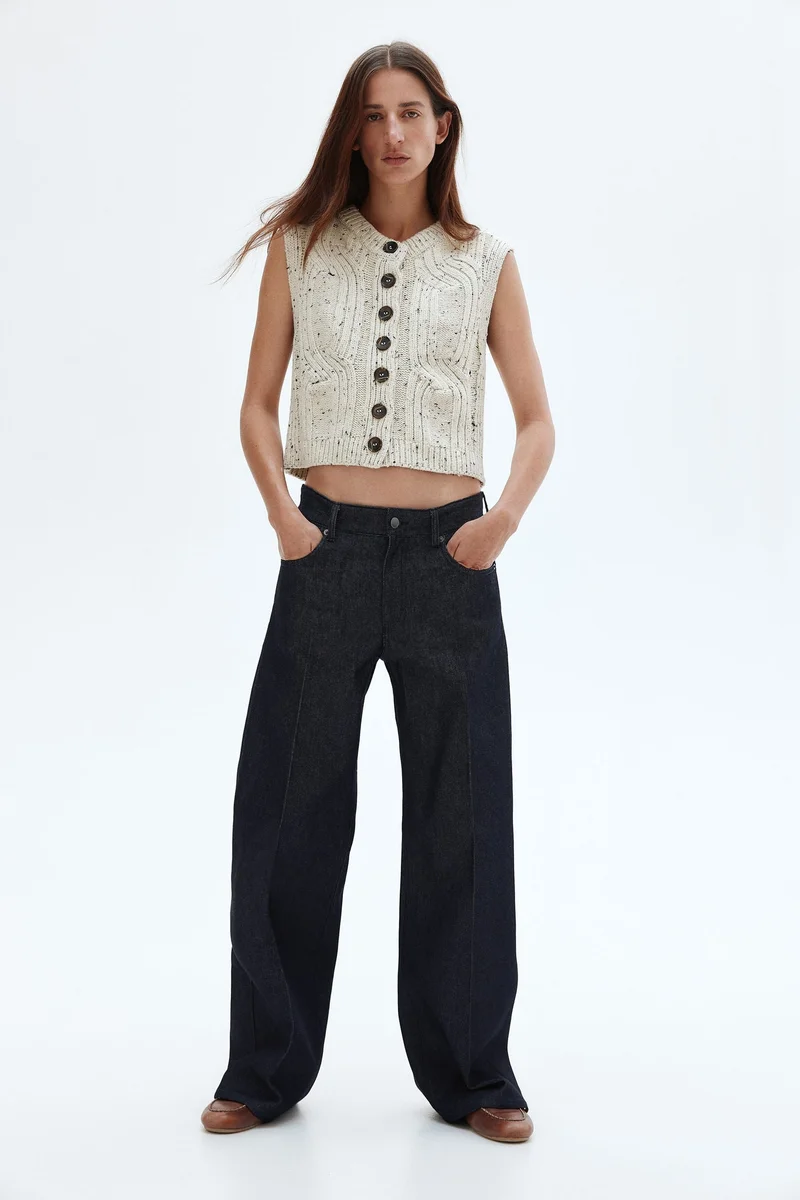 H&M Crease-leg jeans