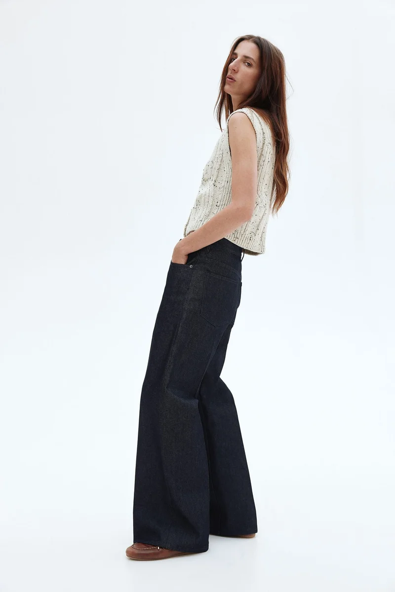 H&M Crease-leg jeans