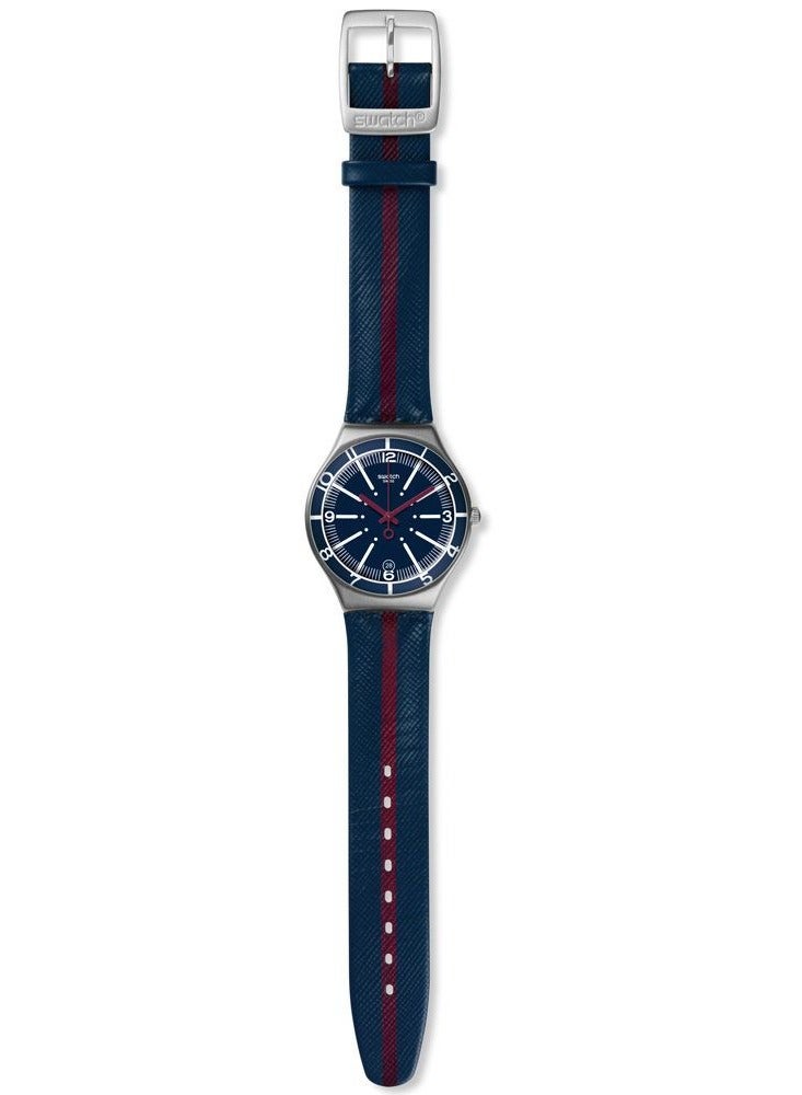 Swatch Unisex Floating Line Quartz Movement Water Resistant Wrist Watch - 43 Mm - Image 2
