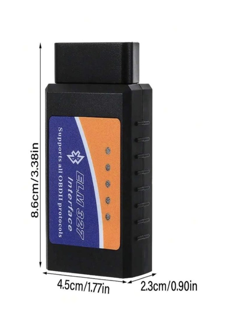 Tool That Scans Cars and Performs BOD2 Elm327 V2.1Testing Without the Need for a Car Expert to Detect Errors and Scan the Machine Tag