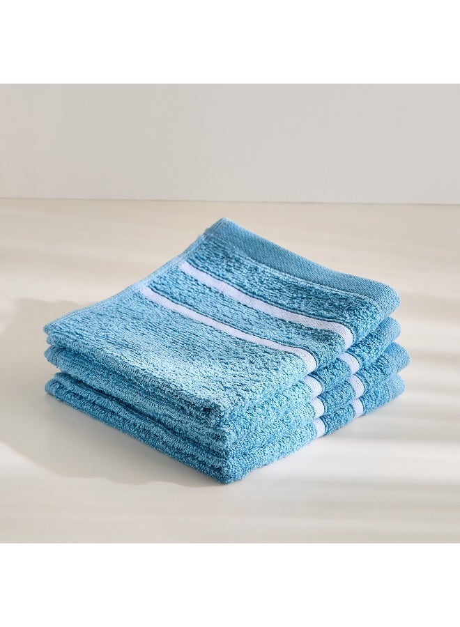 Home Box Snoopy Kids Carded 4-Piece Face Towel Set 30 x 30 cm - Image 1