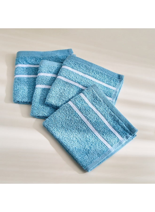 Home Box Snoopy Kids Carded 4-Piece Face Towel Set 30 x 30 cm - Image 3