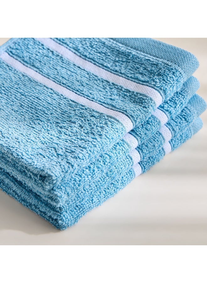 Home Box Snoopy Kids Carded 4-Piece Face Towel Set 30 x 30 cm - Image 2