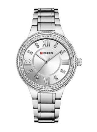 Women's Water Resistant Analog Watch 9004 - 30 mm Silver Stainless Steel Case & Mesh StrapIdeal for Everyday Formal Wear - pzsku/Z2A275A99E631FD724F02Z/45/1750835157/76468564-e238-45ac-be73-c68dd48c1cbf