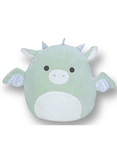 SQUISHMALLOW S 7 Drew Dragon Plush Green With White Belly Fantasy Squad Stuffed Animal Toy  - Image 2