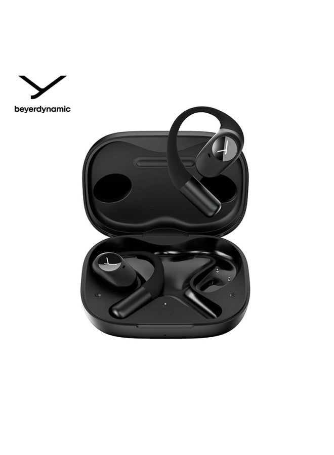 Beyer Dynamic Beyerdynamic Amiron 200 Bluetooth Open-back Ear-hook Ows Headphones Sports Running Long Battery Life Comfortable Black - Image 1
