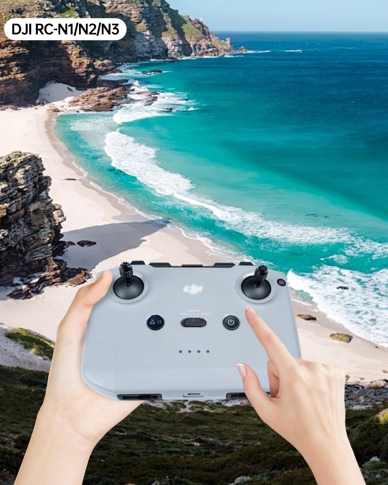 LKTOP 3 أزواج من عصا التحكم عن بُعد لجهاز DJI RC-N3/N2/N1، SKYROVER X1، قطع غيار بديلة لعصا الإبهام لجهاز DJI Neo/2، Flip، Mini 4K، Mini 5/4/3 Pro، Mini 2/2 SE، Air 3S/2S/2، Mavic 3 Pro/3 طائرة مسيرة - Image 4