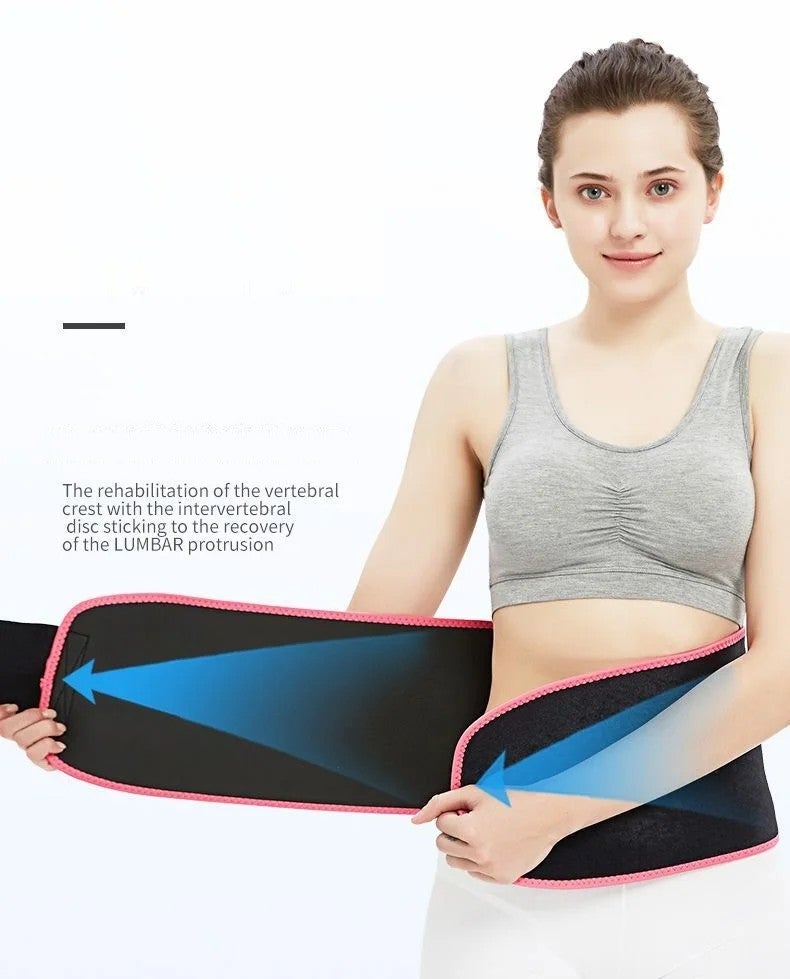 Bluejw Adjustable Neoprene Waist Trimmer - Private Label Tummy Slimming Sweat Belt - Waist Cincher & Shaper for Women - Image 5