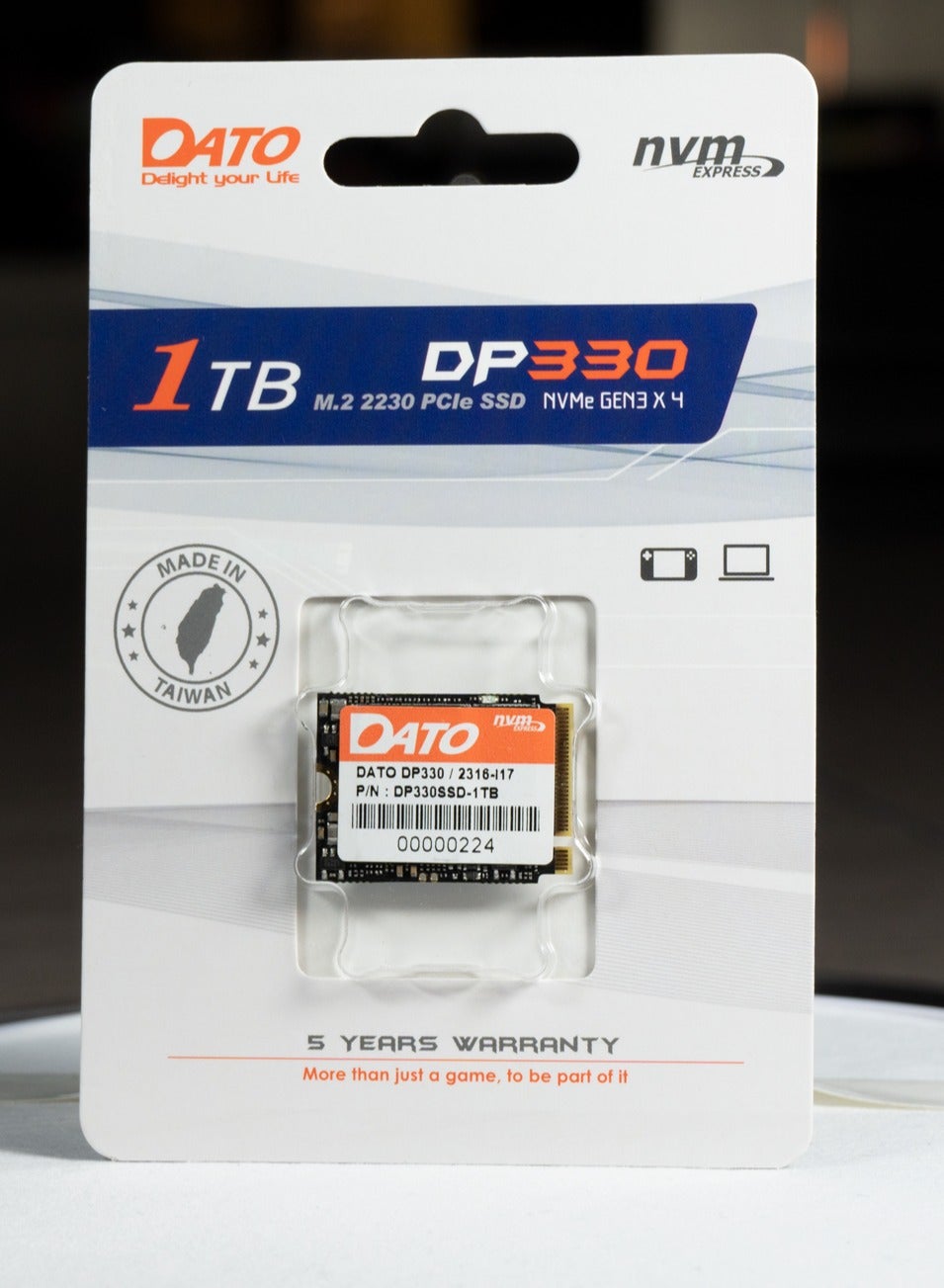 DATO DATO SSD DP330 NVMe PCIe 3X4 M.2 2230 1TB High