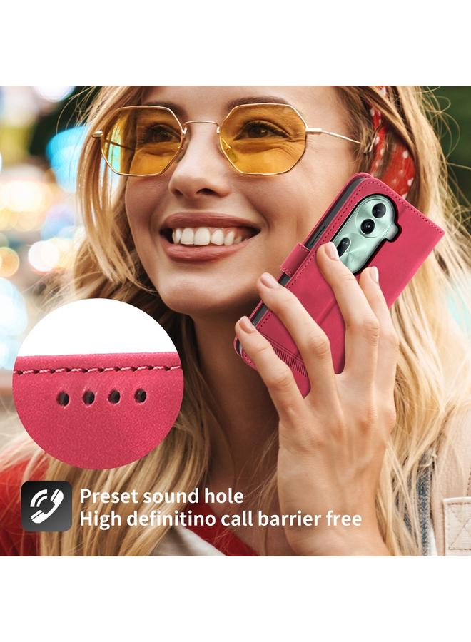 S-TOP Case For OPPO Reno11 China Dierfeng Dream Line TPU Hybrid PU Leather Phone Case - Image 5