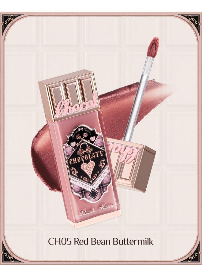 Flower Knows - Chocolate Wonder-Shop Cloud Lip Cream CH05 Red Bean Buttermilk - Image 1