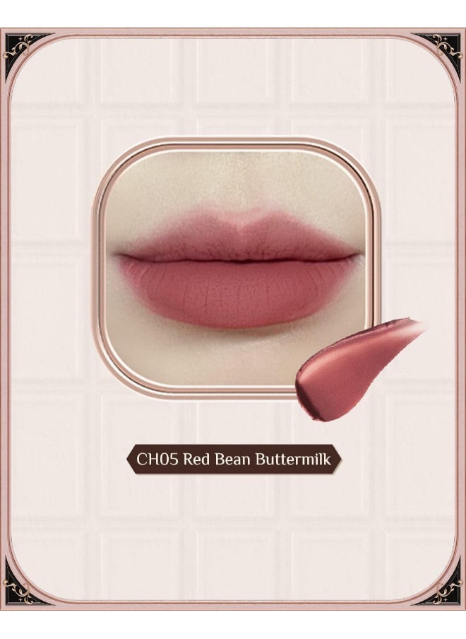 Flower Knows - Chocolate Wonder-Shop Cloud Lip Cream CH05 Red Bean Buttermilk - Image 1