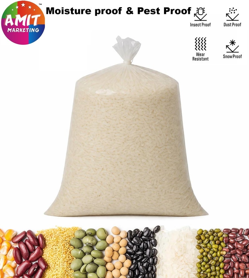 Amit Marketing EVOH Hermetic Grain Storage Bags 200kg | Long-Term Dry Grain Storage - Moisture-Proof Bags for Rice, Wheat, Pulses, Corn & More (Pack of 5) - Image 2