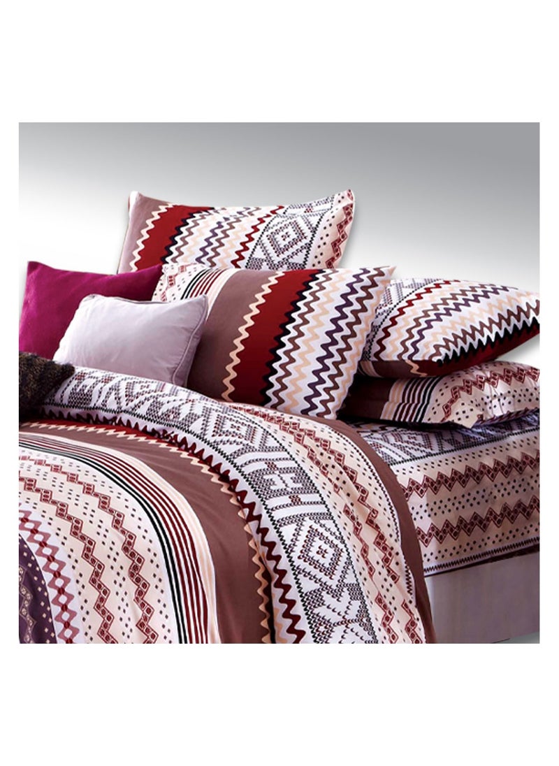 Family Bed - Flat Bed sheet Set 100% Cotton 3 pieces size 180 x 250 cm Model 4013 from Family Bed - Image 1