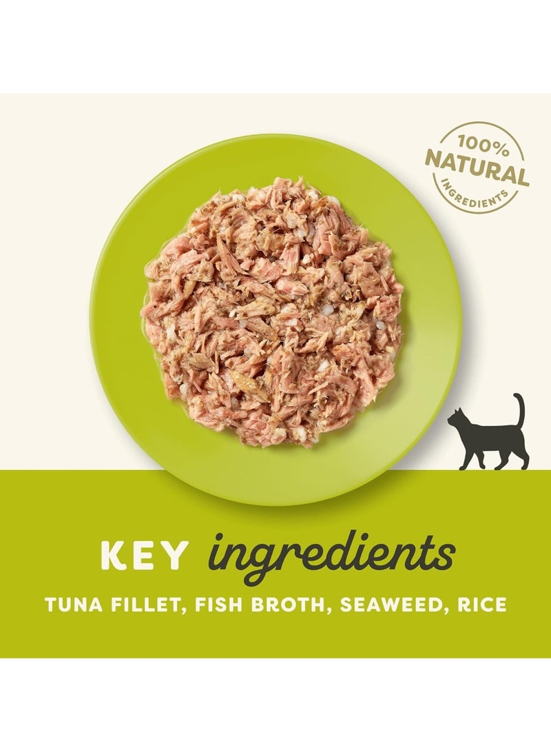 Applaws شرائح التونة مع الأعشاب البحرية في مرق طعام قطط معلب - Image 3