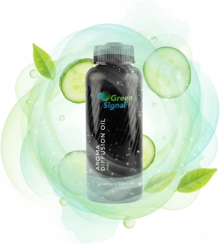 زيت عطري للخيار والشاي الأخضر (استرخاء) – مزيج استرخاء الشاي الأبيض لناشرات المنزل والمكتب | رائحة هادئة ومنعشة ومريحة | علاج عطري طويل الأمد - Image 2