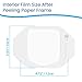 Houseables Waterproof Bandages Transparent Film Dressing Waterproof Bandages Post Surgical for Wound Cover Showering Patches for Skin Swimming Tattoo Medical IV Clear 4x4 34 50 Pack - Image 4