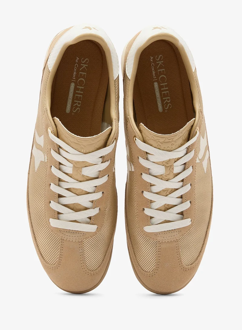 Skechers NATURAL SUEDE/GOLD TRIM Skx 92 for Women | Best Price UAE