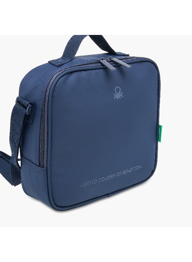 UNITED COLORS OF BENETTON Solid Lunch Bag in Navy for Kids - Image 5