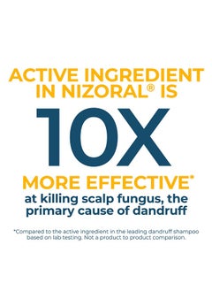 Nizoral Antidandruff Shampoo With 1% Ketoconazole Fresh Scent 7 Fl Oz  - Image 4