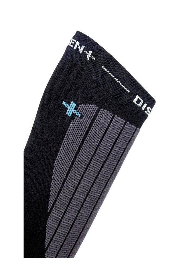DISSENT Unisex Adults GFX Compression Hybrid DLX-Merino Wool Low-Profile High-Performance Thin Breathable Warm Over the Calf Backcountry Ski Socks, Small - Image 4
