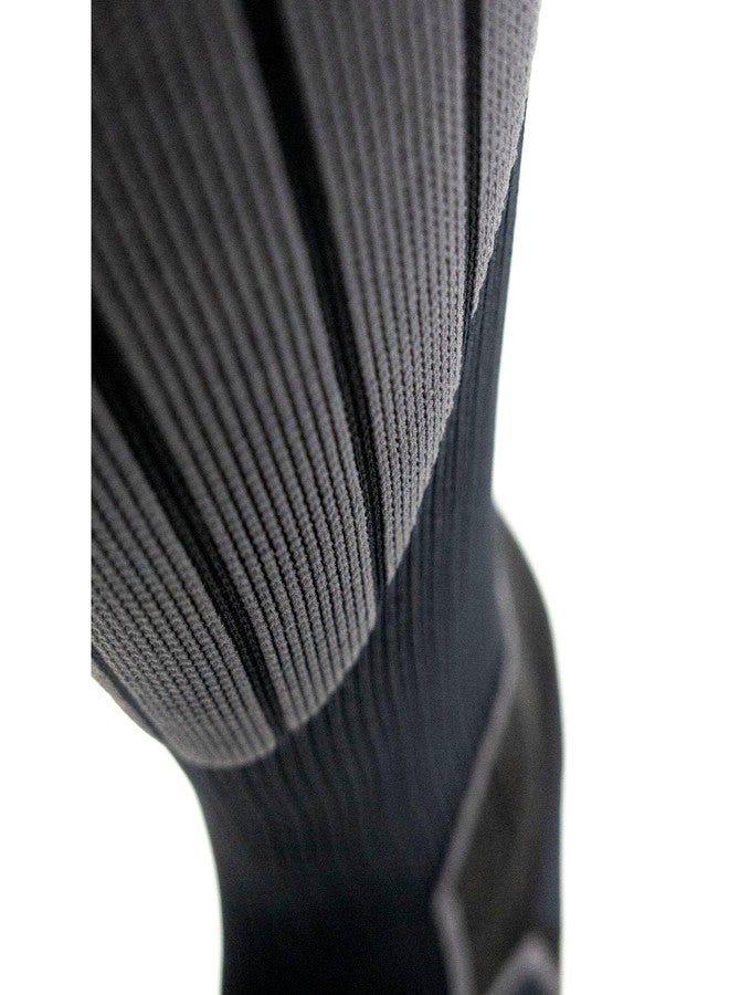DISSENT Unisex Adults GFX Compression Hybrid DLX-Merino Wool Low-Profile High-Performance Thin Breathable Warm Over the Calf Backcountry Ski Socks, Small - Image 5